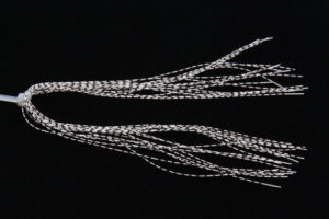 Grizzly Barred Rubber Legs-941