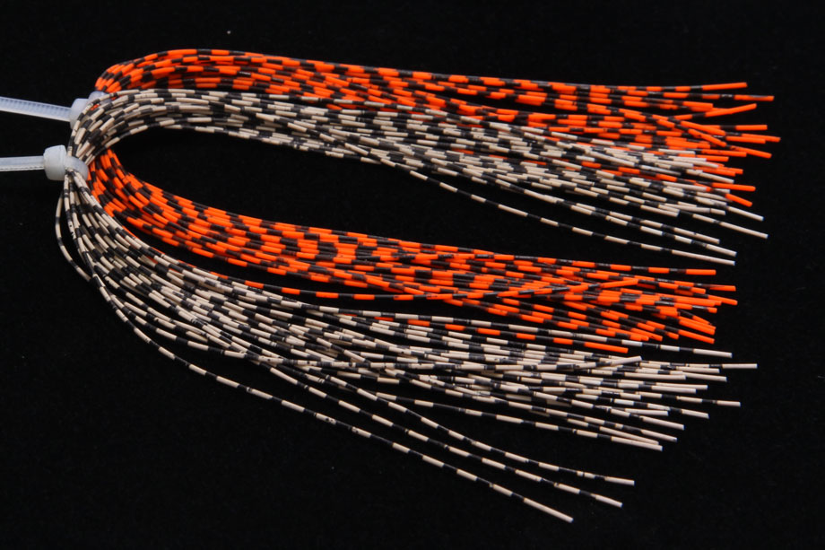 Grizzly Barred Rubber Legs-0