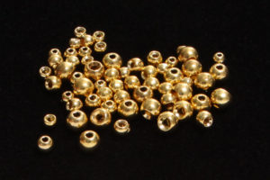Tungsten Beads gold