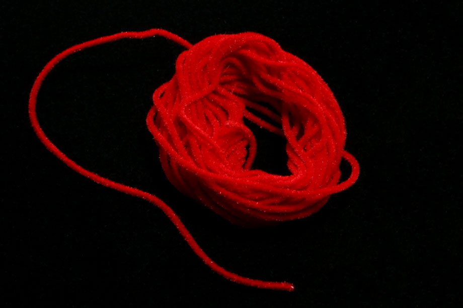 blood red