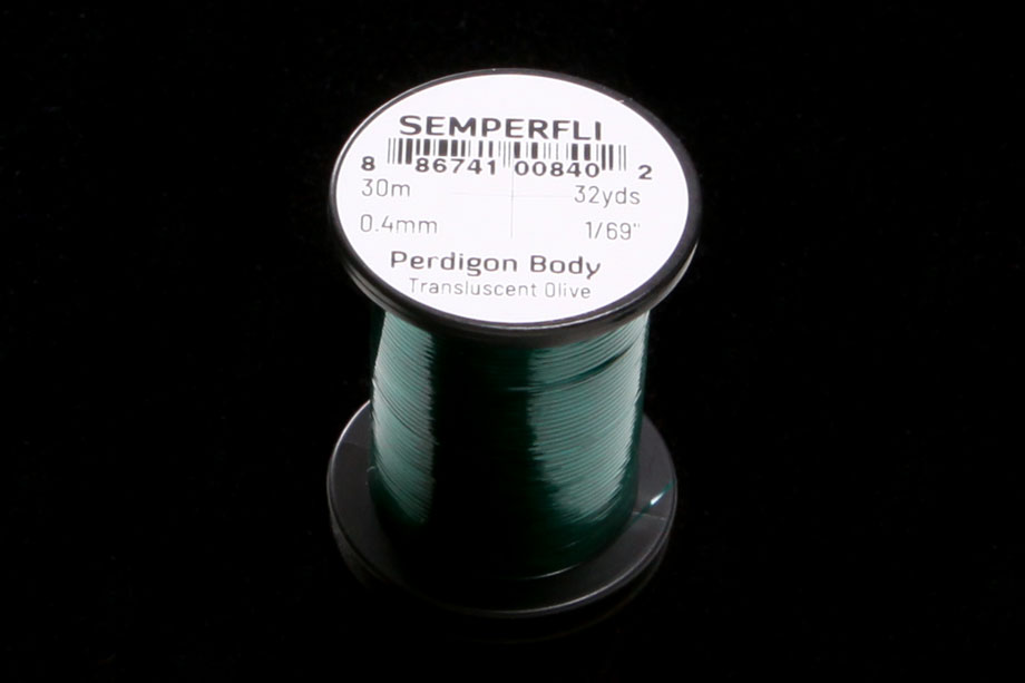 transluscent olive green