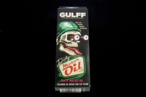 Gulff Special Resins dirty motor oil