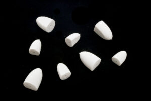 Foam Flat Face Popper Heads