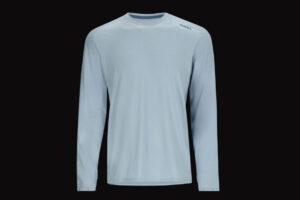 Simms SolarFlex Crew steel blue heather