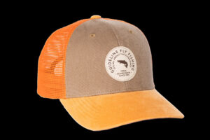 Guideline Badge Trucker Cap heat